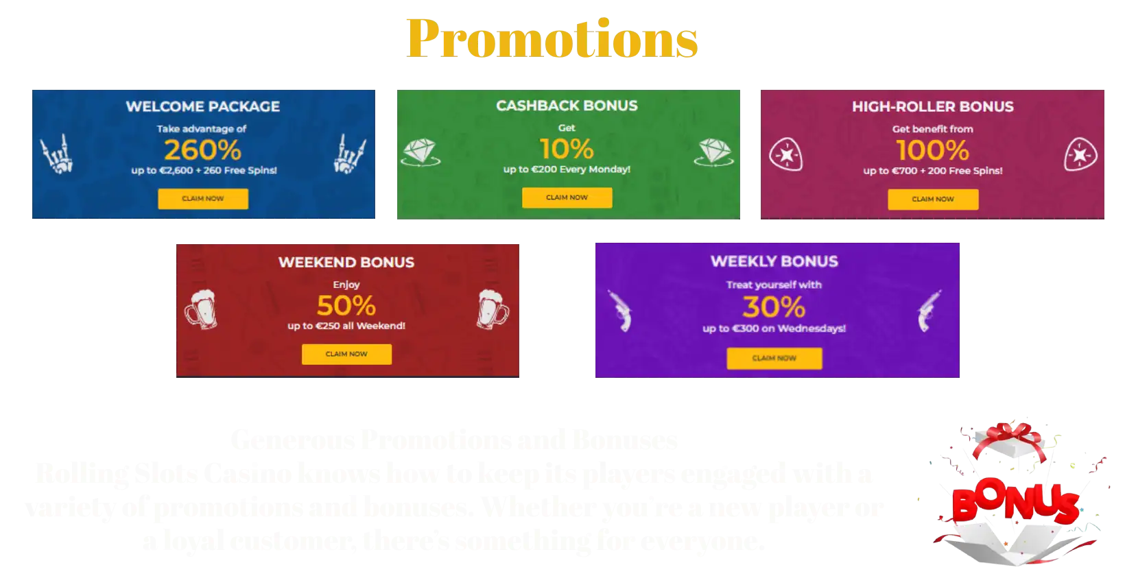 promotions 